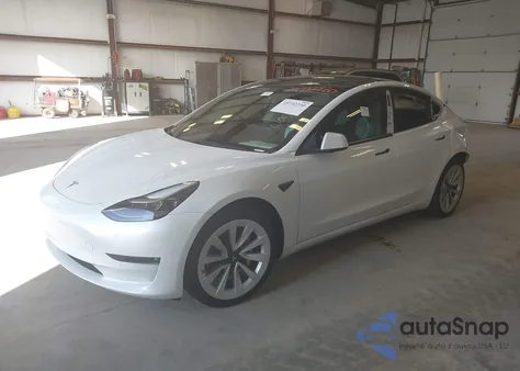 2022 Tesla Model 3 Long Range Dual Motor All-Wheel Drive from USA, damaged, VIN 5YJ3E1EB1NF360367